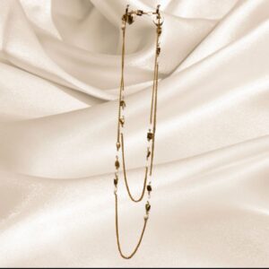 Double Swoop Necklace