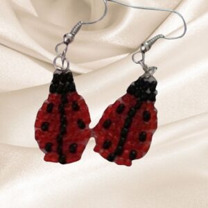 Lady Bug Earrings