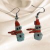 Frosty the Snowman Earrings