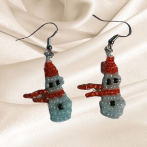 Frosty the Snowman Earrings