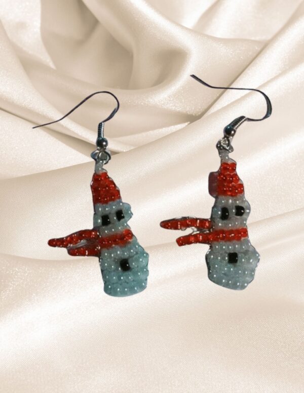 Frosty the Snowman Earrings