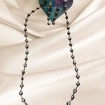 Blue Evil Eyes Necklace set