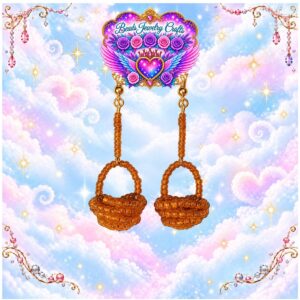 Easter Basket Earrings