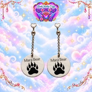 Mama Bear Paws Earrings