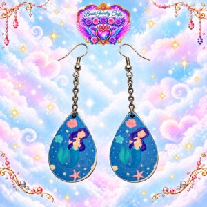 Mermaid Figure Earrings