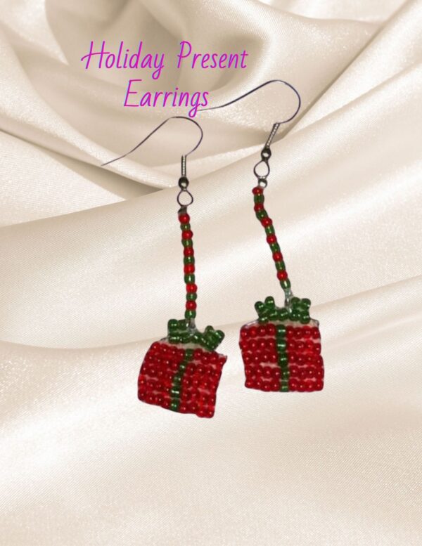 Holiday Present Earrings