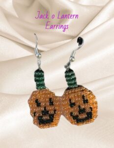 Jack o Lantern Earrings