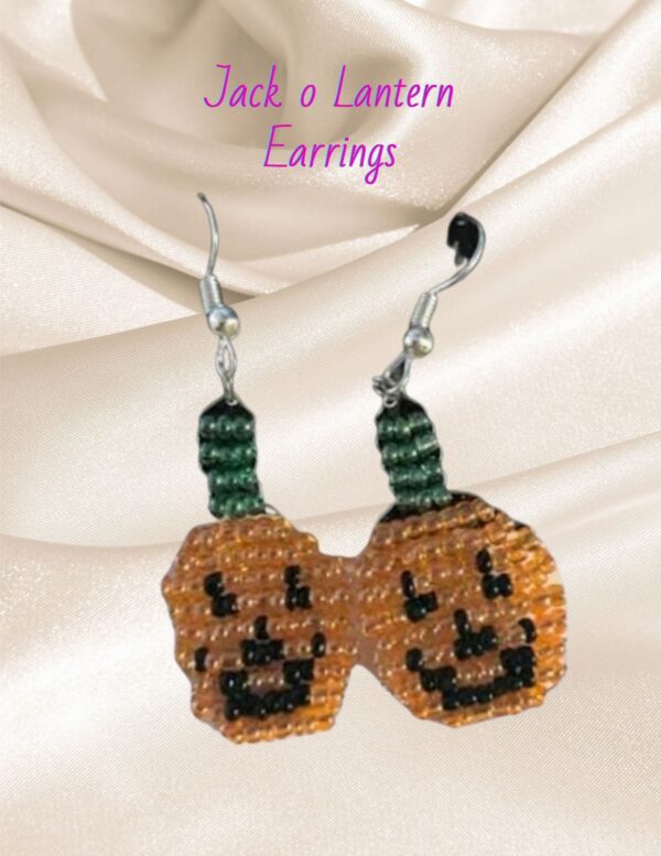 Jack o Lantern Earrings