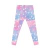 Starry Sky Women's Leggings, Trendy Activewear, Yoga Pants, Casual Outfit, Colorful Leggings, Soft Stretchy Leggings, Gift for Her - Image 3