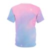 Dreamy Pastel Unisex Tee, Celestial T-Shirt, AOP Tee, Starry Sky Shirt, Angel Heart Top, Casual Summer Wear - Image 3