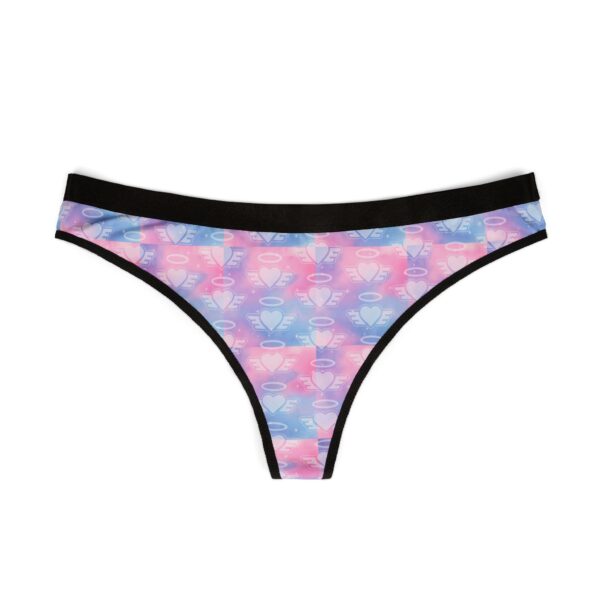 Vibrant Women's Thongs, Alien Print Lingerie, Comfortable Everyday Underwear, Unique Gift for Her, Fun Pride Collection