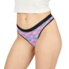 Vibrant Women's Thongs, Alien Print Lingerie, Comfortable Everyday Underwear, Unique Gift for Her, Fun Pride Collection - Image 4