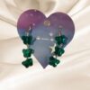 triple butterfly earrings