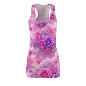 Women's Cut & Sew Racerback Dress (AOP)