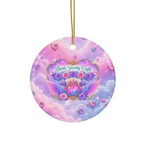 Decorative Ceramic Ornaments, Double-Sided (1pc, 3pcs, 5pcs, 10pcs)
