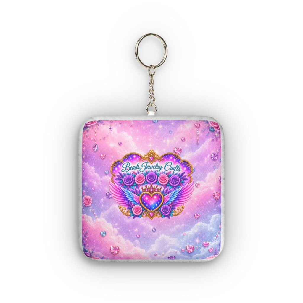 Custom Shape Mini Plush Keychain