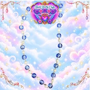 Blue Bead Necklace