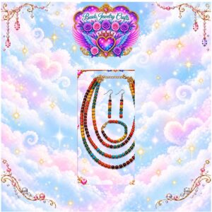 Multicolor Beaded Jewelry Set