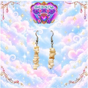Natural Shell Chip Earrings