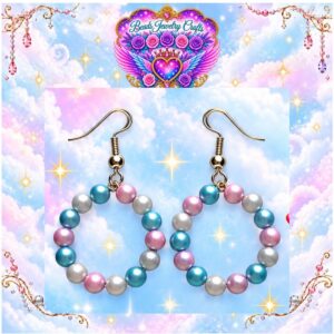 Pastel Hoop Earrings