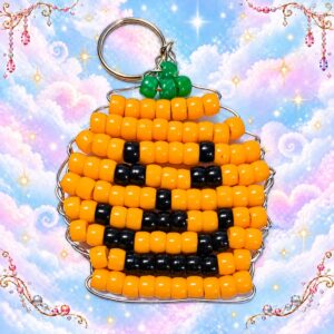 Pumpkin Keychain