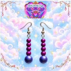 Purple & Blue Earrings