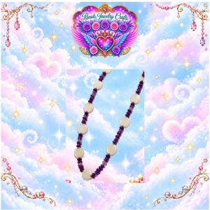 Purple Chip Necklace